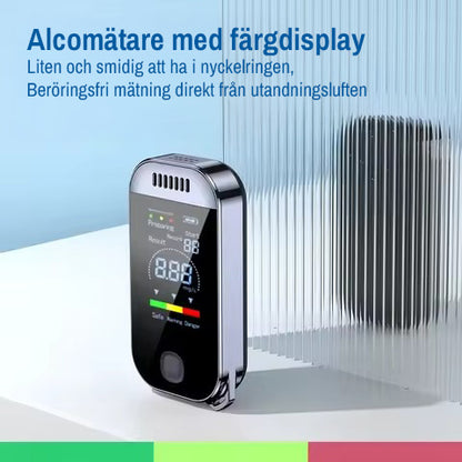Alkomätare att bära i din nyckelring - Beröringsfri